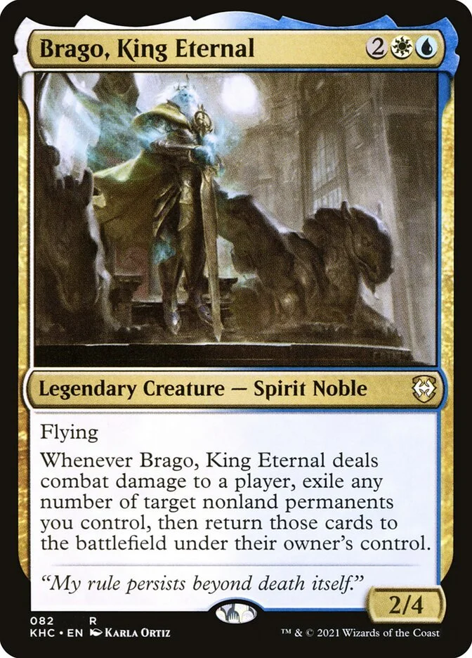 Brago, King Eternal - Commander: Kaldheim (KHC) #82