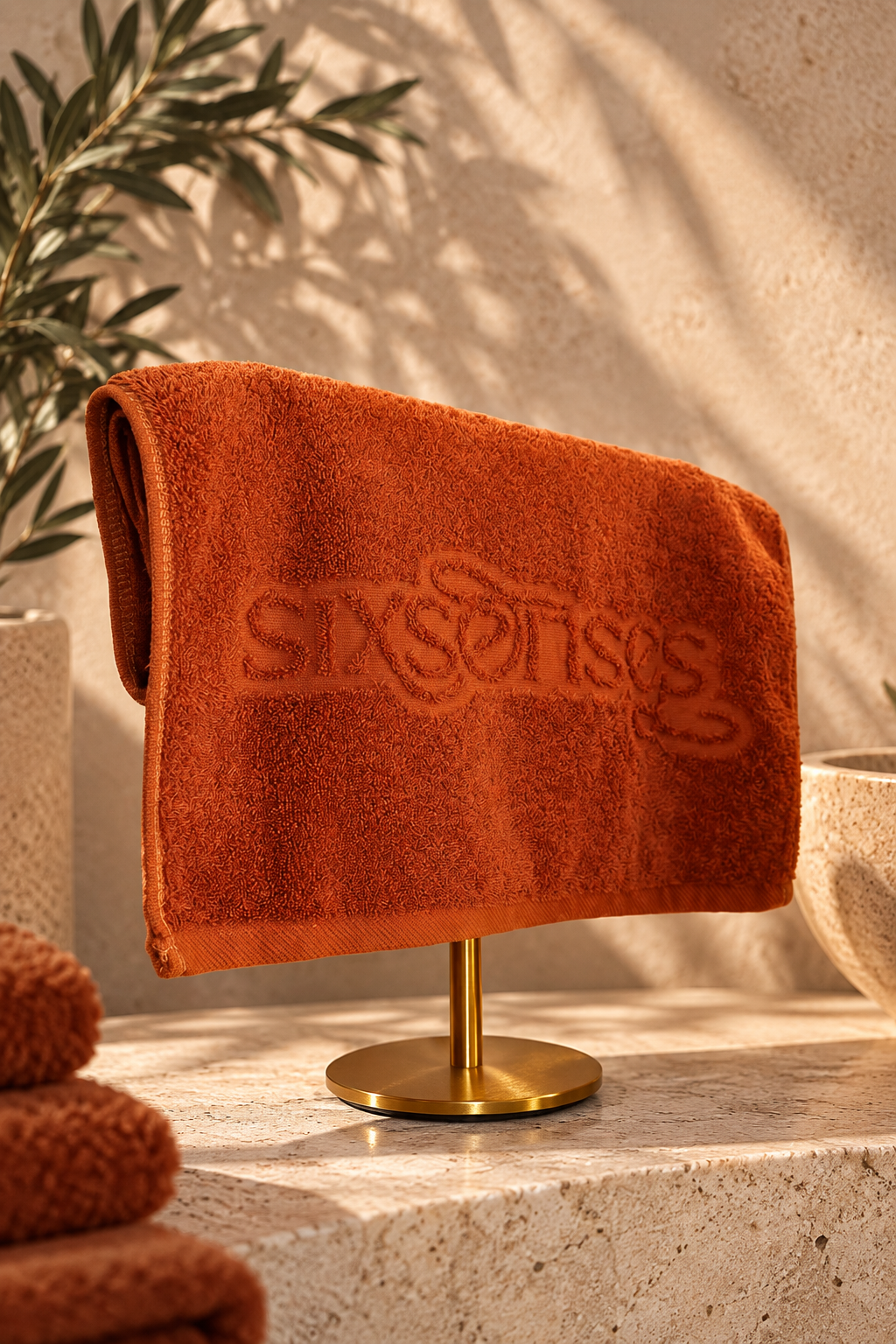 SSW Monogramed Gym Towel