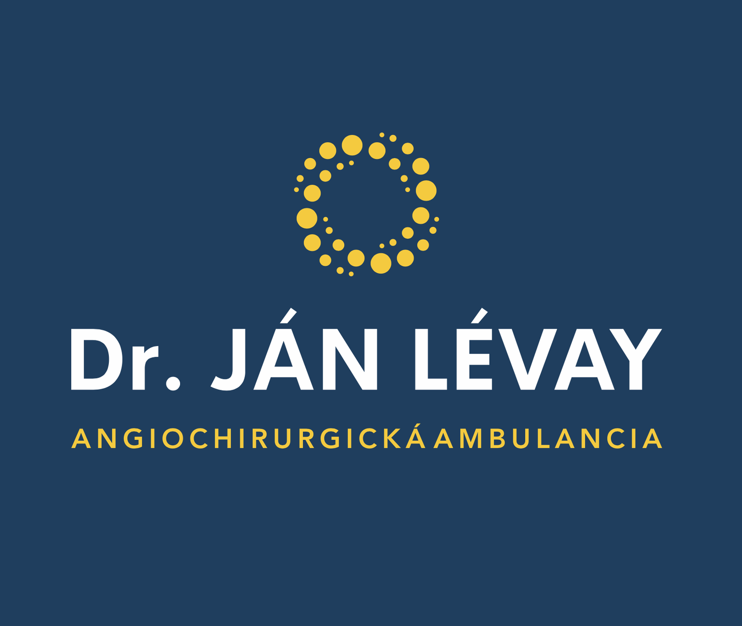 Dr. JÁN LÉVAY | Angiochirurgická ambulancia