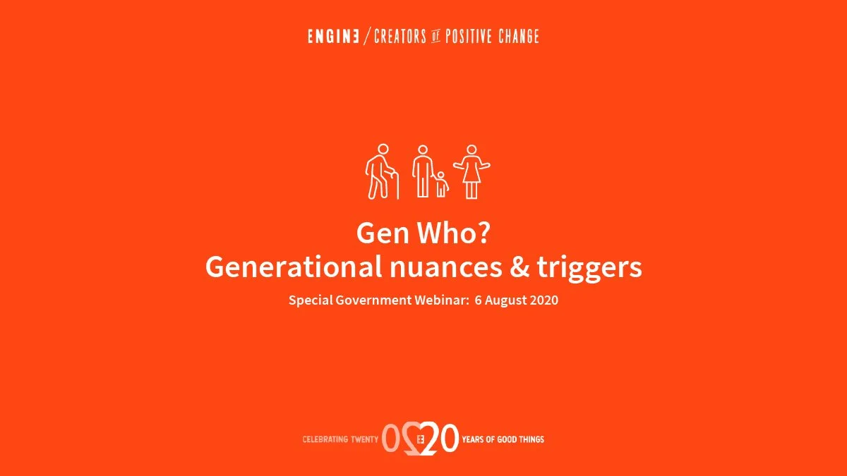 Generational Nuances and Triggers. Webinar series