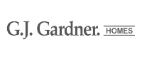 G.J. Gardner HOMES logo with text