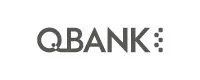 QBANK logo in black text on a white background