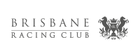 Brisbane Racing Club logo with text and a crest emblem