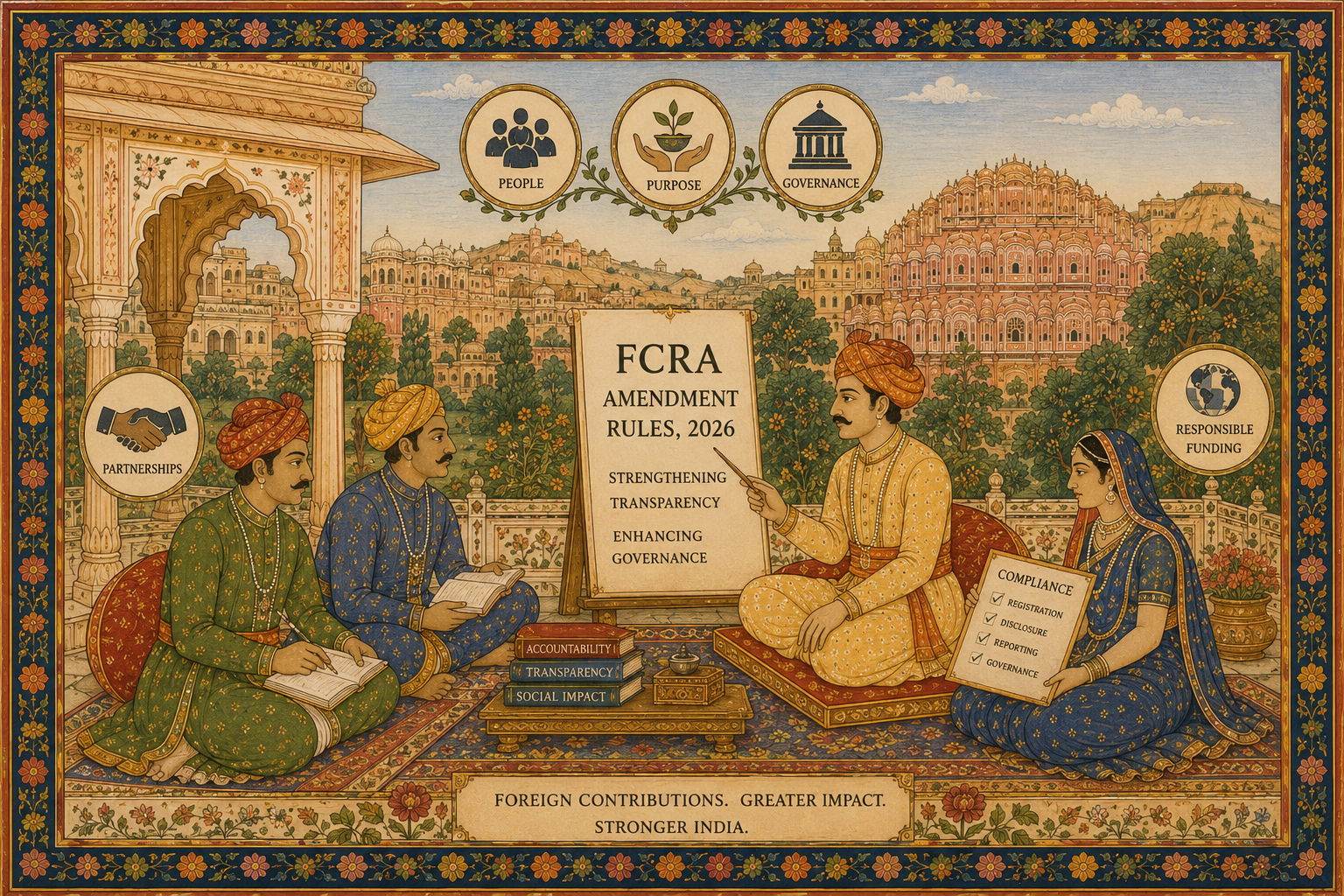 MHA Notifies FCRA Amendment Rules, 2026 – Key Changes for NGOs, Trusts and Societies