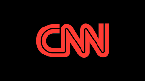 Red CNN logo on a black background.