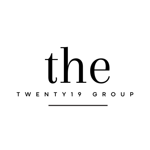 Logo for the Twenty19 Group with the word 'the' in large font and 'TWENTY19 GROUP' in smaller font below, separated by a line