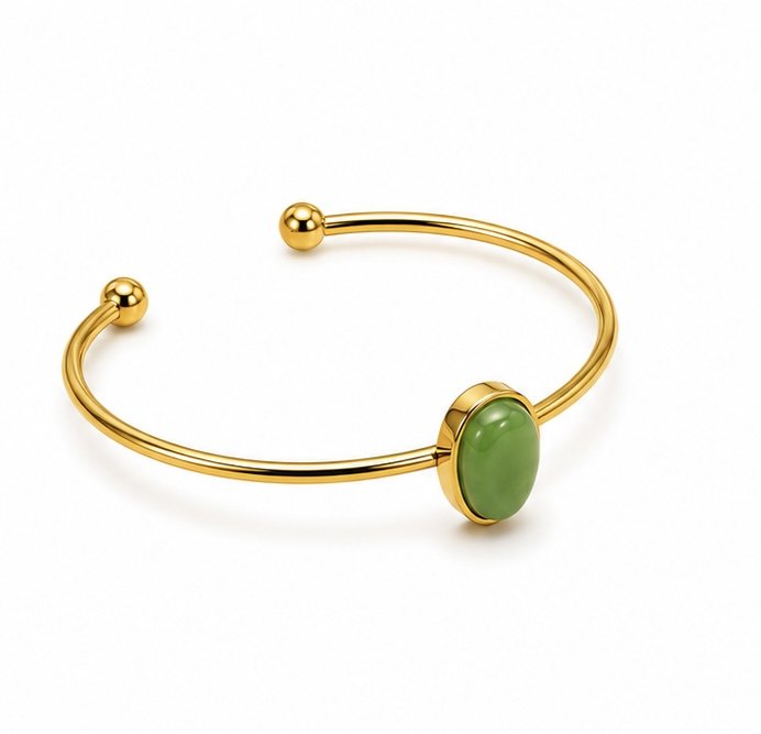 Olive Aura Cuff