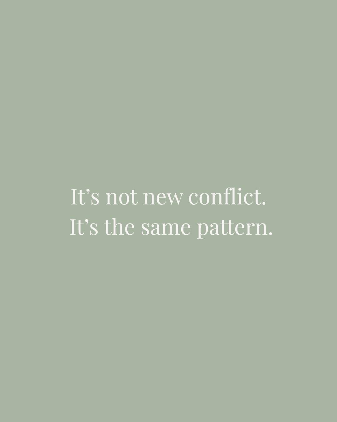 Most recurring arguments aren&rsquo;t about new issues.
They&rsquo;re the same dynamic&hellip;.replayed.
Different words.�Same emotional structure.
Until the pattern is understood, the conversation doesn&rsquo;t actually change.

#mentalhealthalberta
