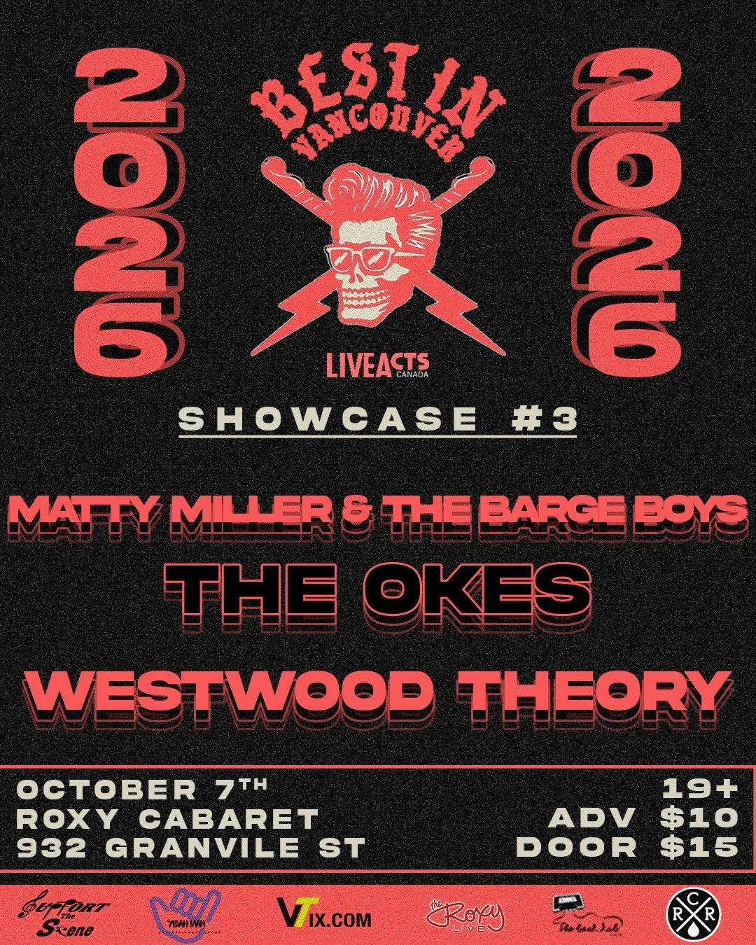 Best in Vancouver Showcase @ The Roxy