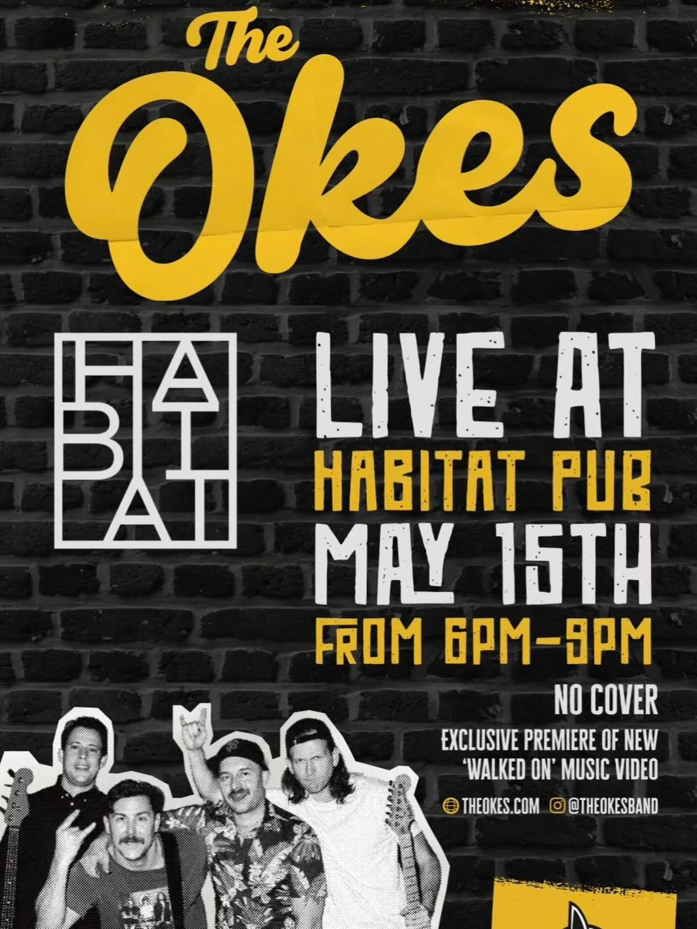 BIG SHOW coming up on Friday at BCIT Uni&rsquo;s Pub, Habitat. This is going to be a fun show. Come on through!