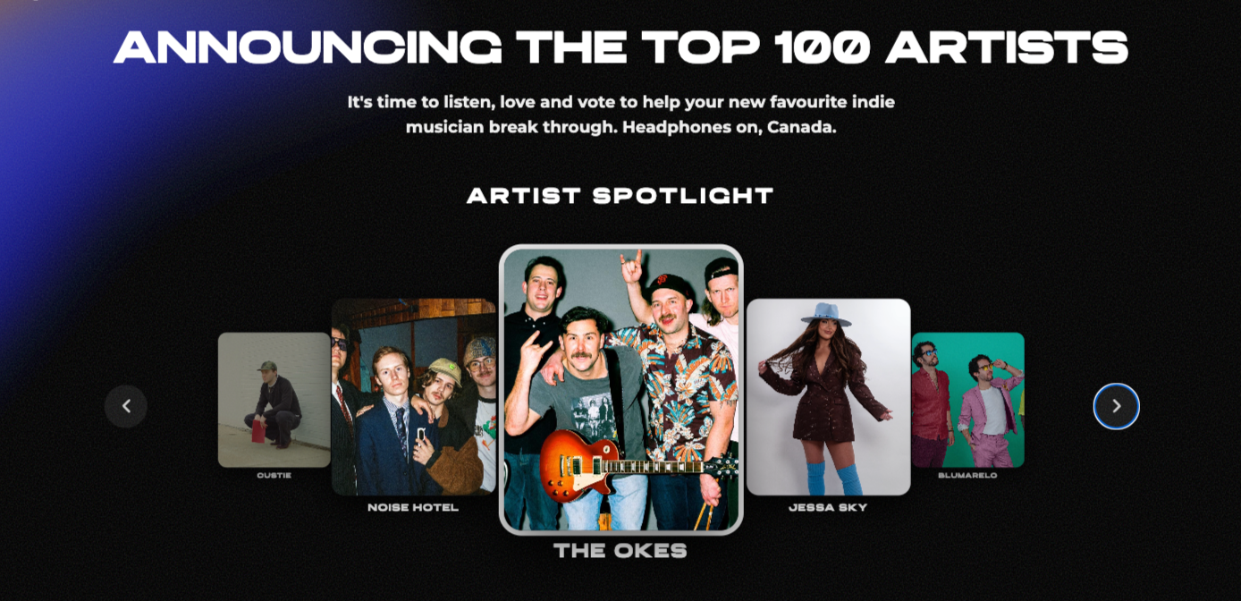 We Made the Samsung True North Tunes Top 100