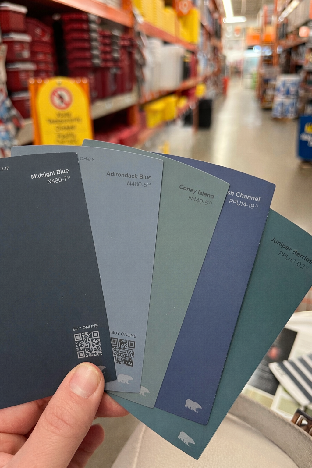 Color shopping for client
