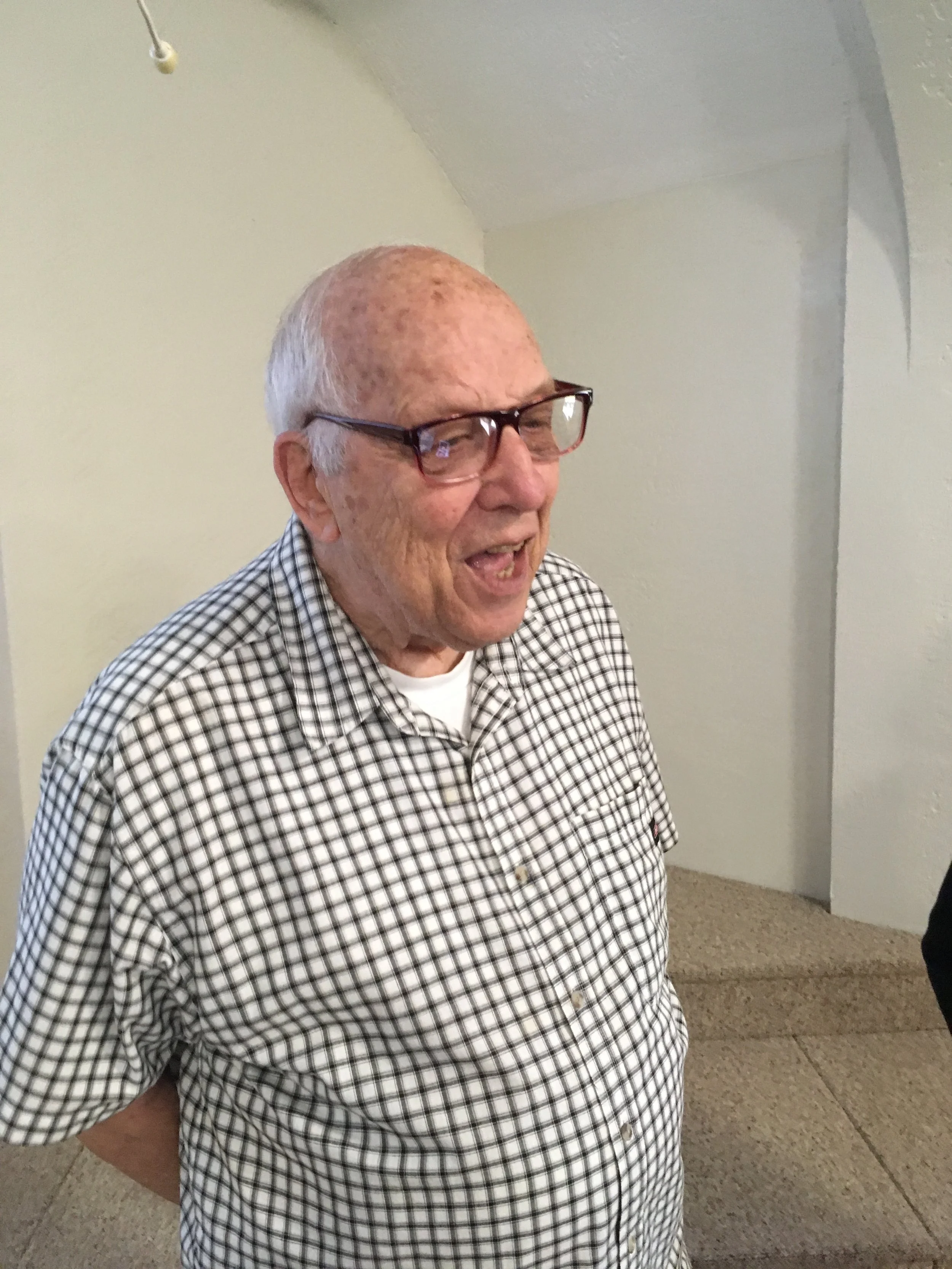 Jim Geiszler, Deacon at Longville Bible Chapel