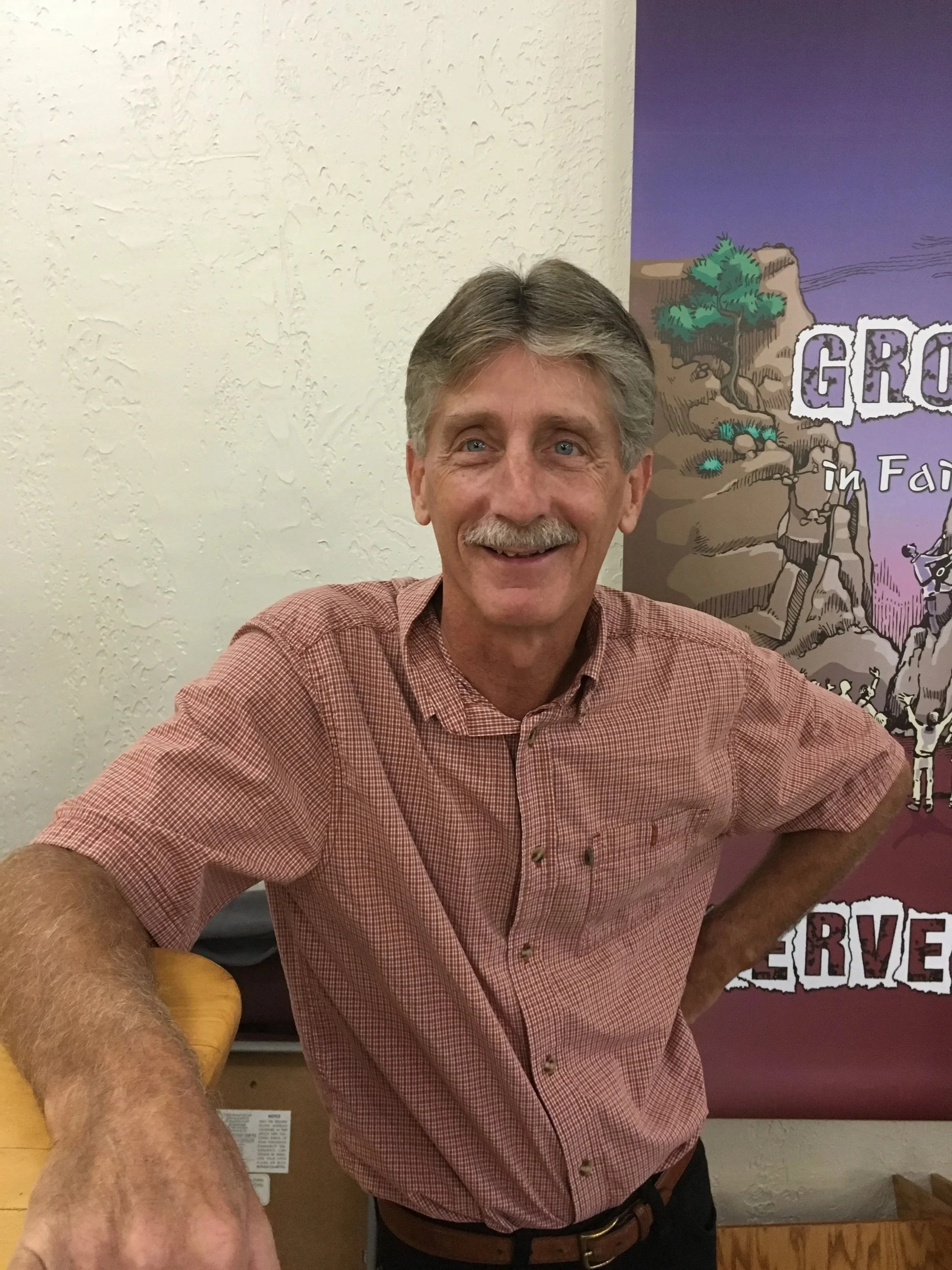 Doug Payne, deacon at Longville Bible Chapel