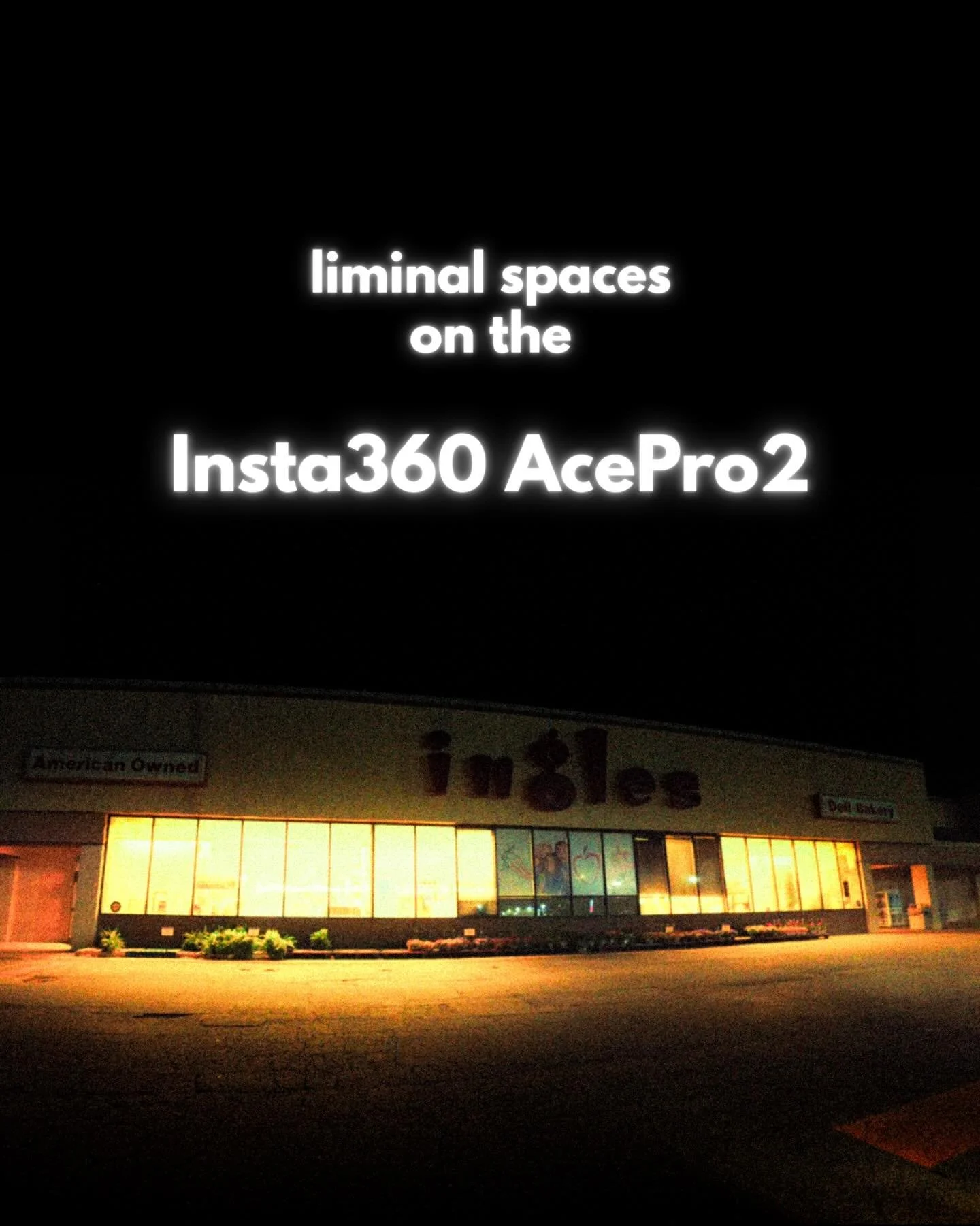 2am shooting liminal spaces on my @insta360 AcePro 2. I love the vibe of that camera, and I love that it can fit in my pocket. It&rsquo;s officially in my top three favorite cameras. 

#daysonrmedia #insta360 #backrooms