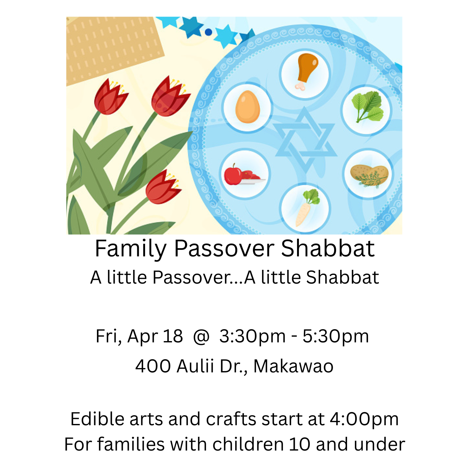 Family Passover Shabbat