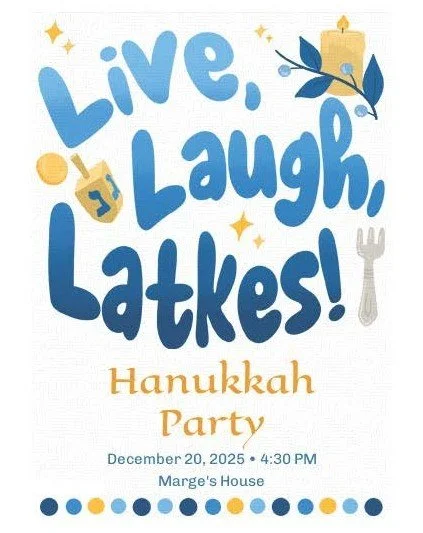 Hanukkah Party 2025