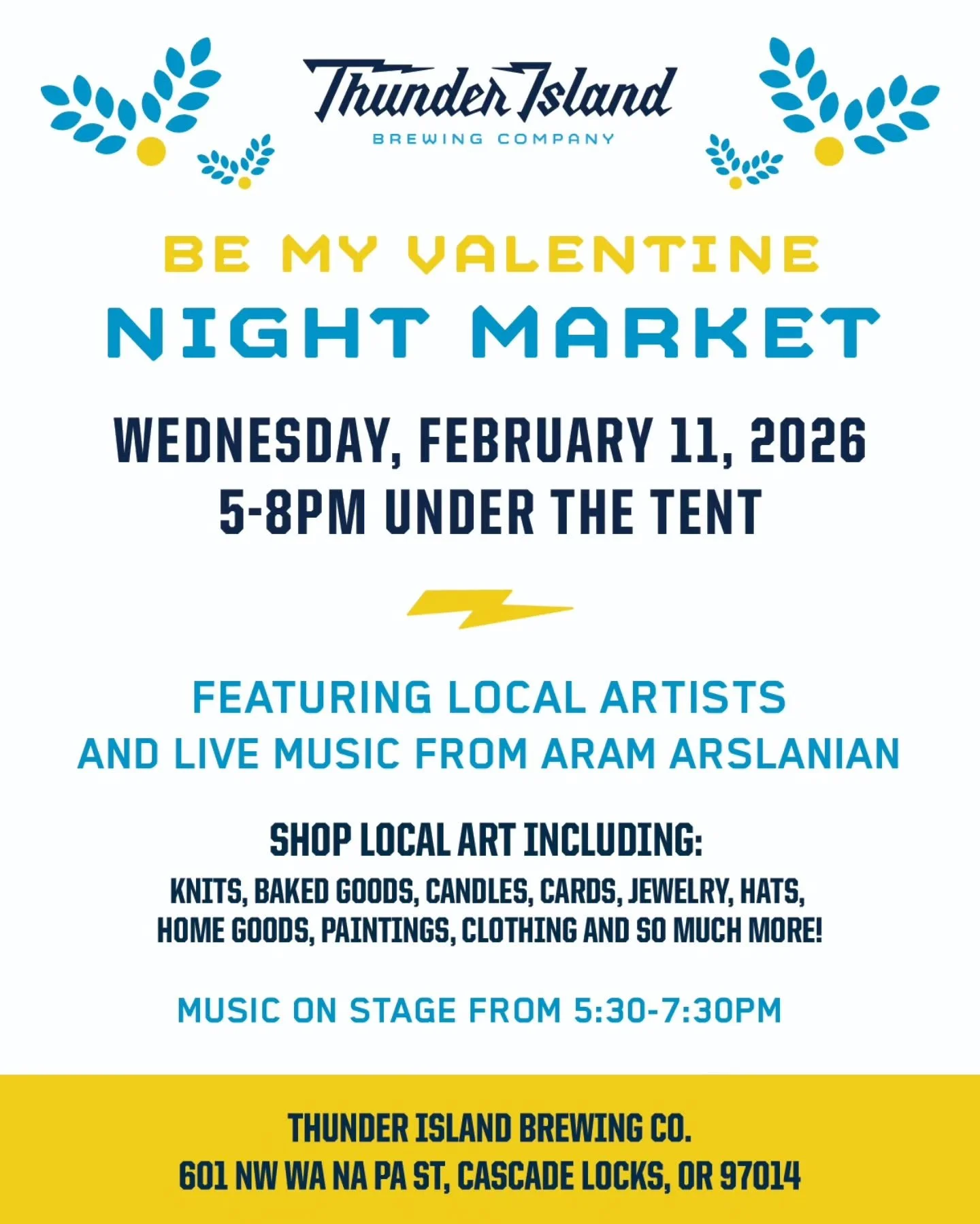 This wednesday grab something for your loved ones! Since the event is only three hours I will have a limited menu.