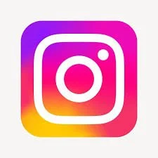 Instagram logo with gradient color scheme