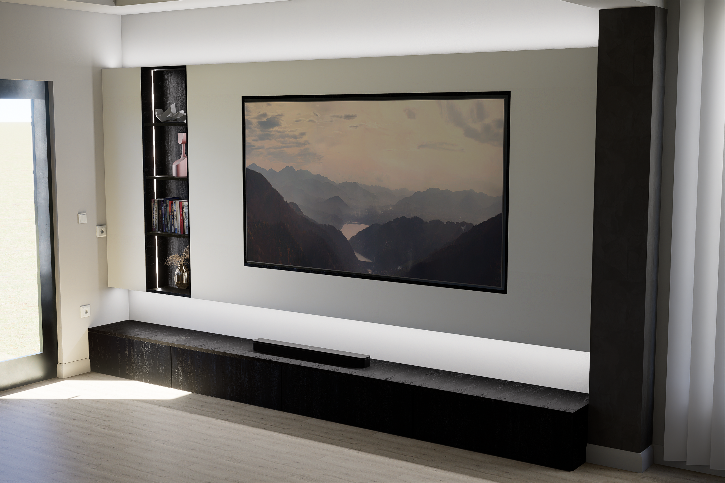 Mobila perete livingroom