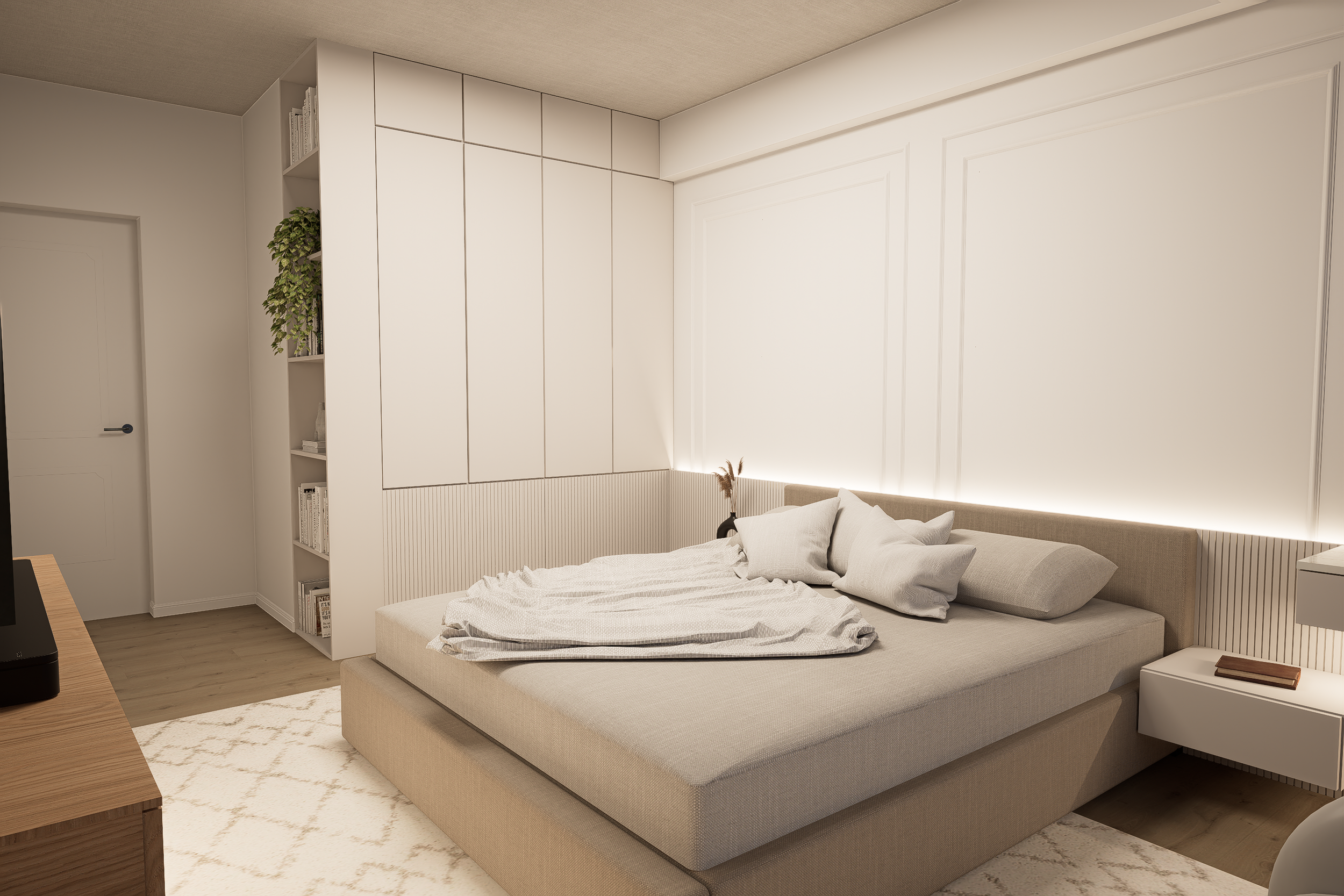 Design dormitor matrimonial