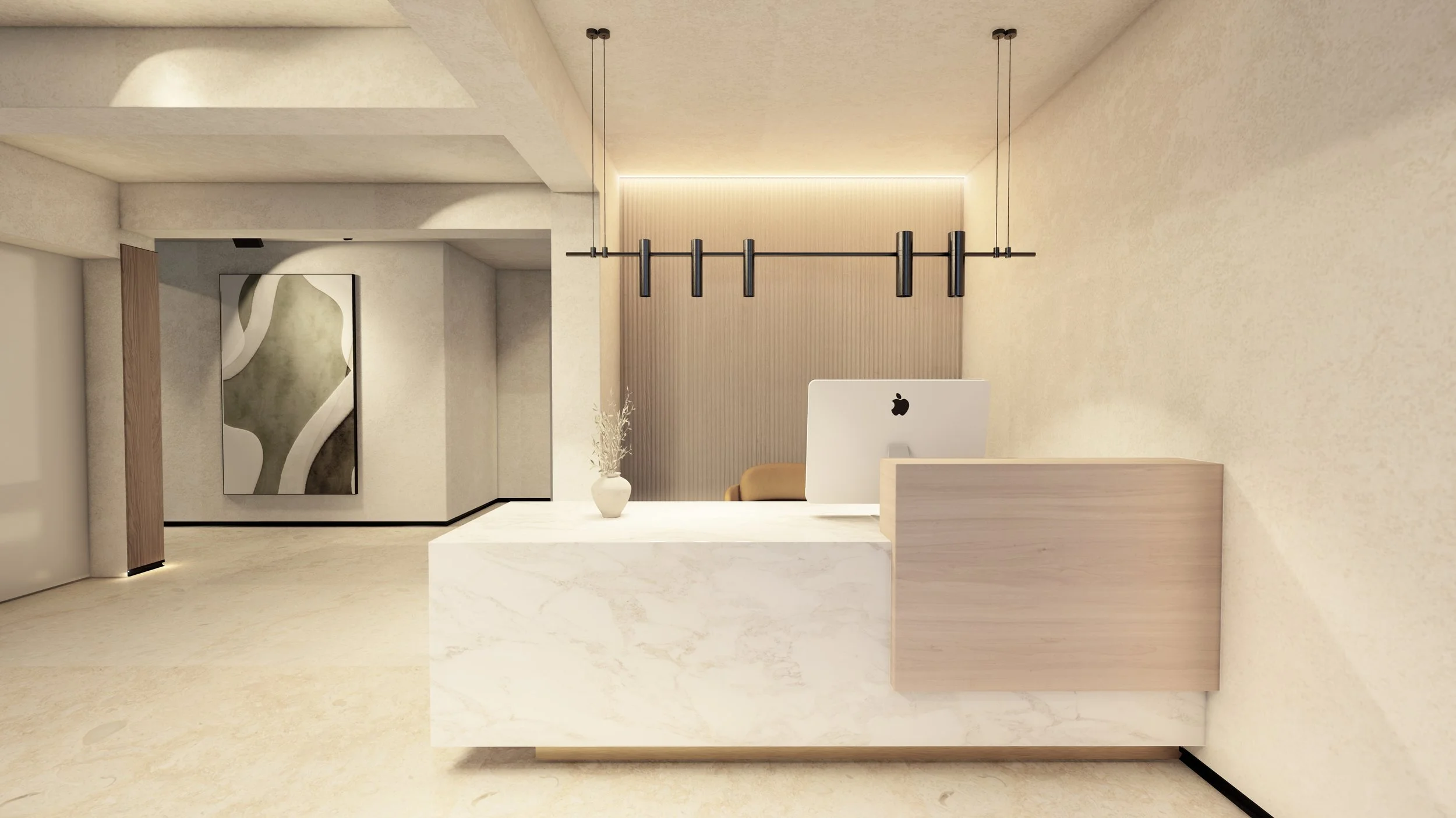 Receptie spatii de birouri