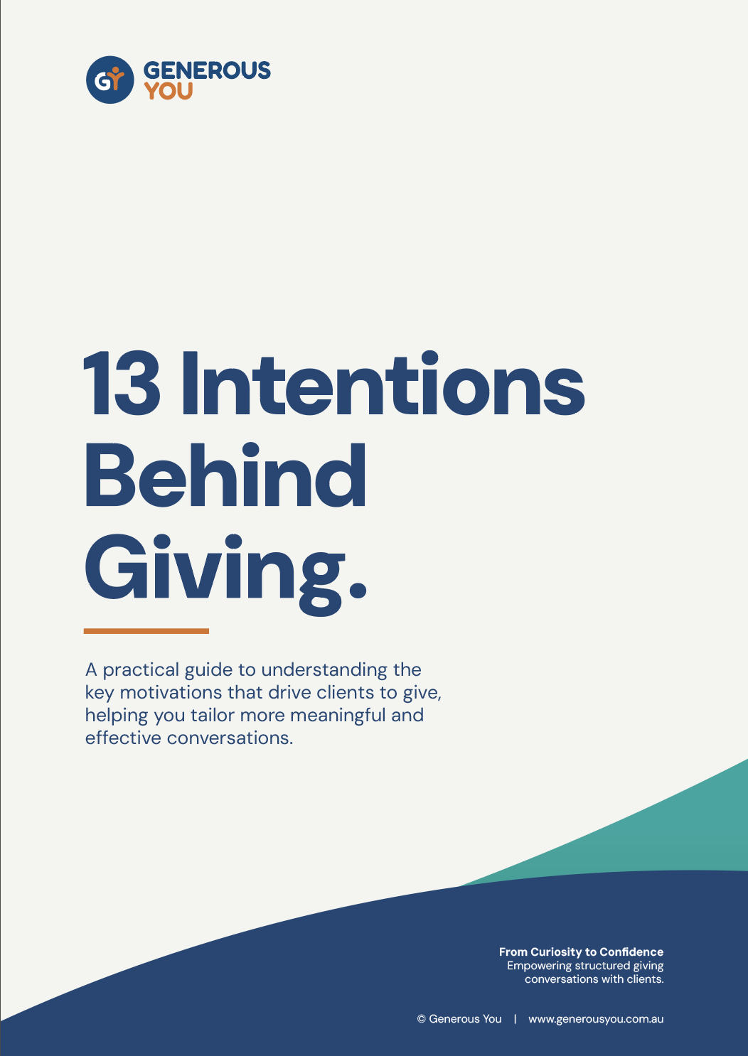 13 Intentions Behind Giving