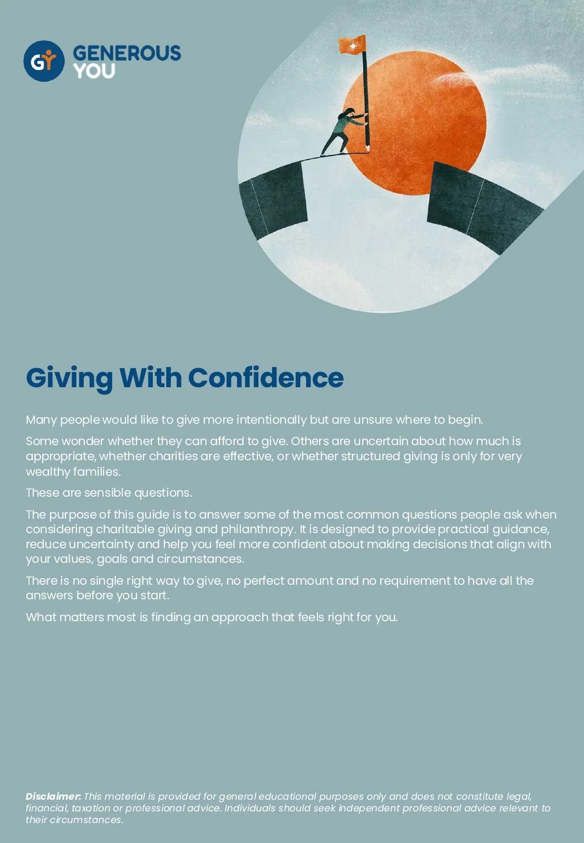 Giving with Confidence