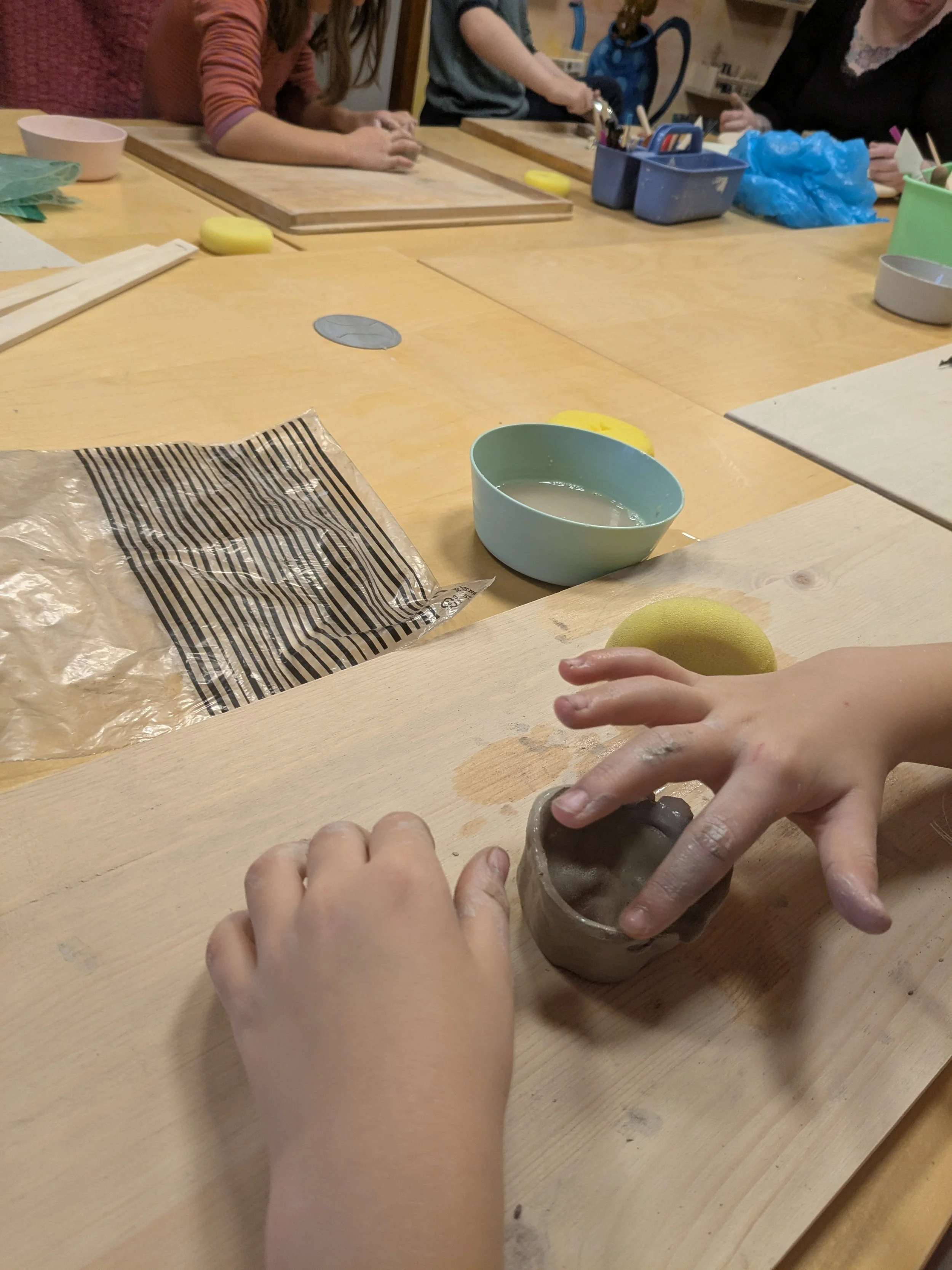 Keramikkurs for barn