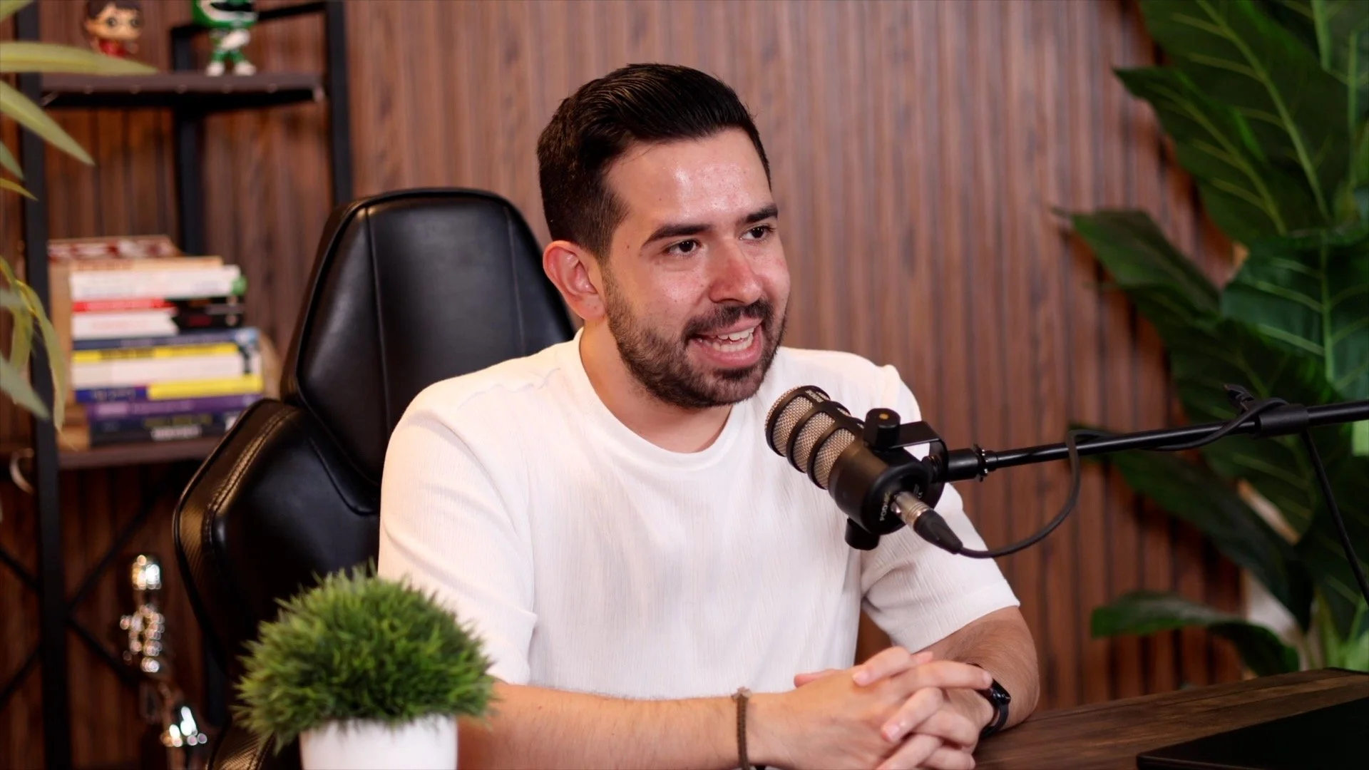 grabación de podcasts y cursos 