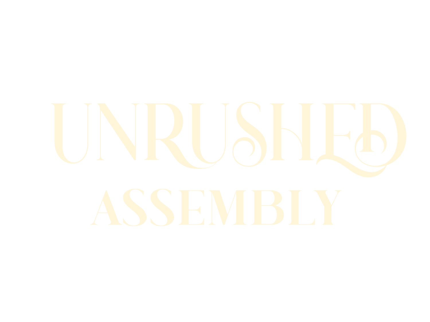 Unrushed Assembly Coffee (Copy)