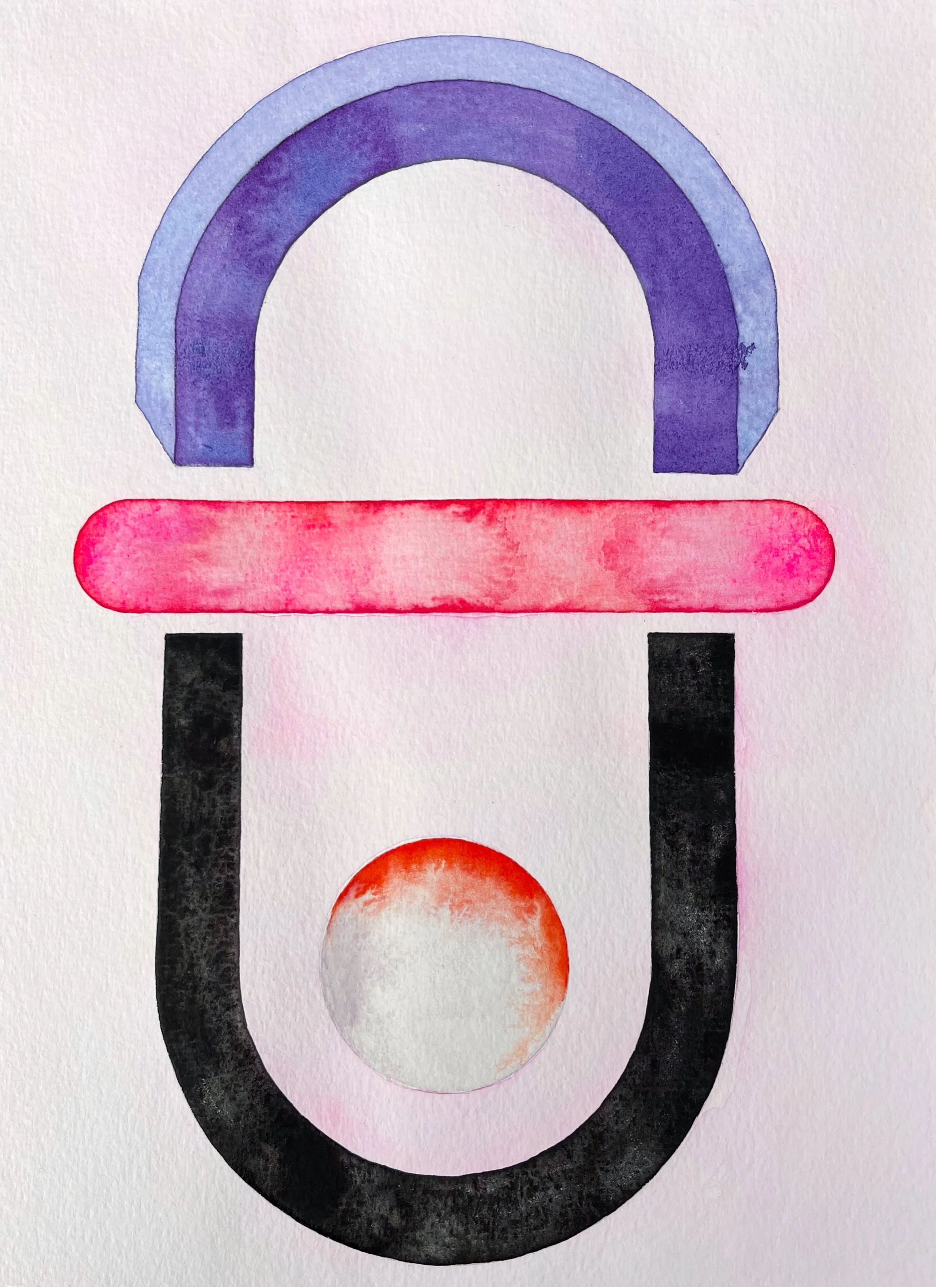 The Bridge & The Basement
24x32 cm
Aquarelle on paper
2023
