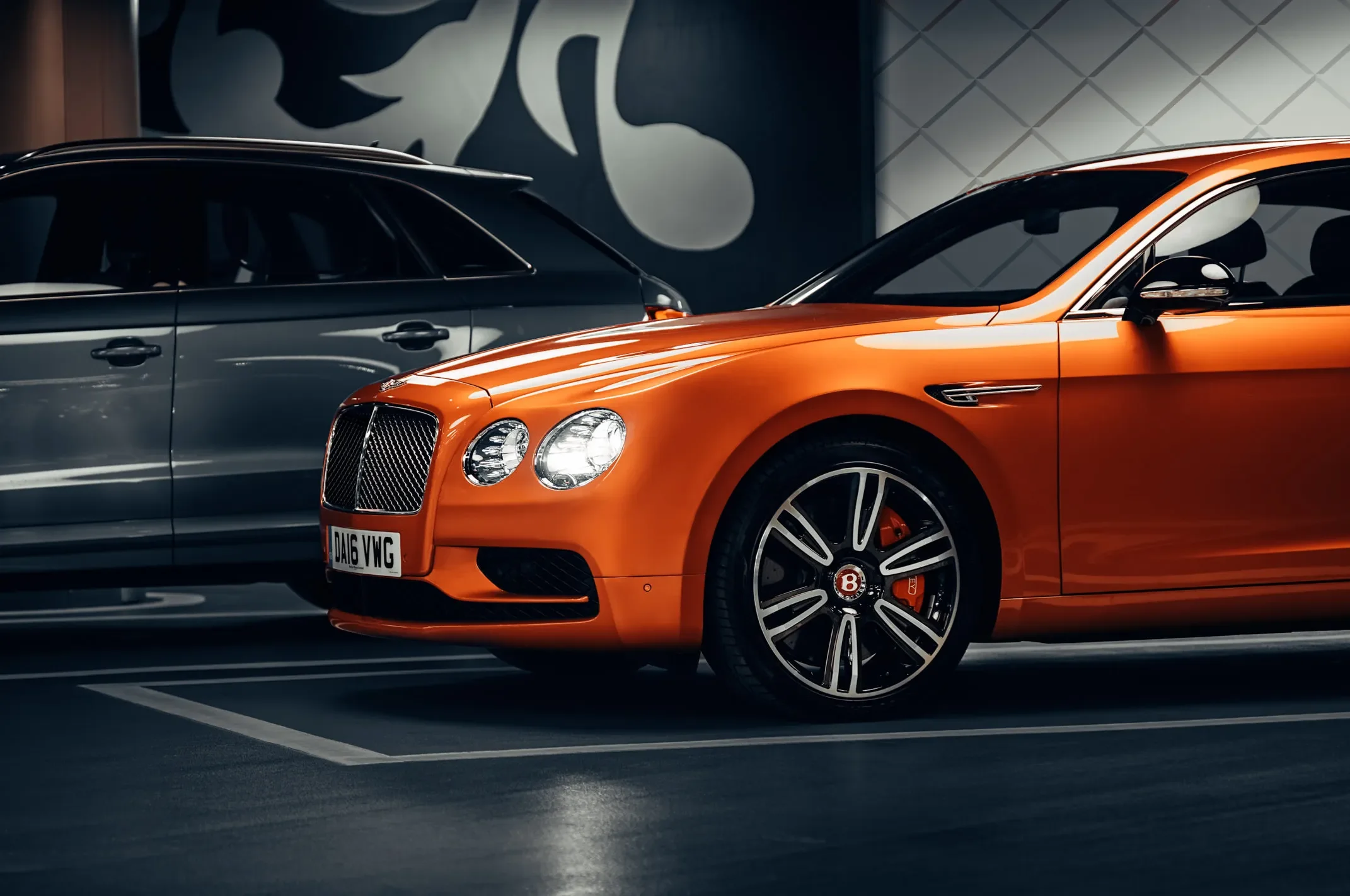Bentley Flying Spur at Westfield London, HNW lifestyle content collaboration