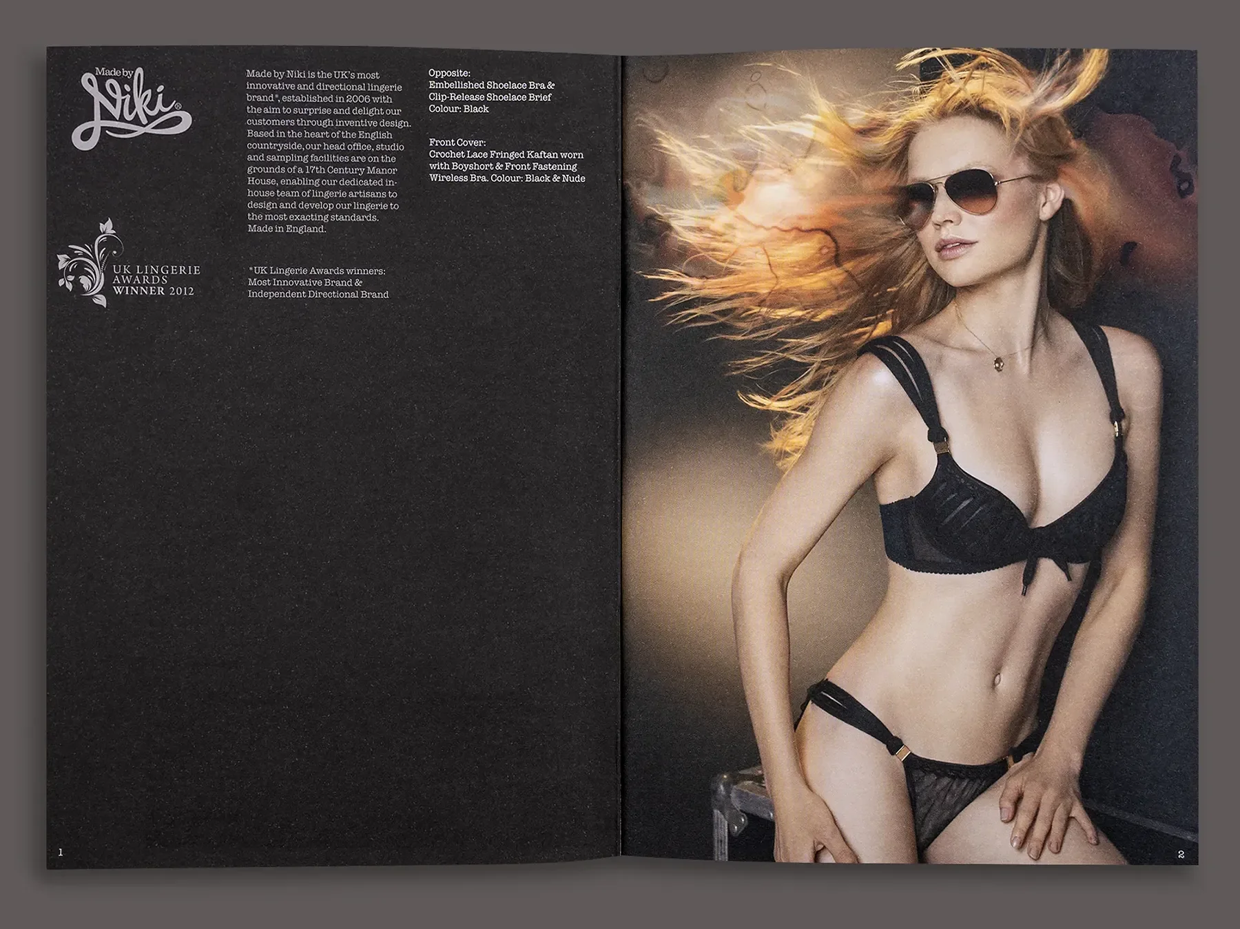 Almost Famous SS14 lookbook spread showing influencer marketing and strategic partnership creative