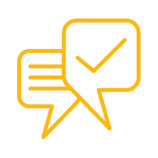 Icon representing luxury CX strategy and customer experience