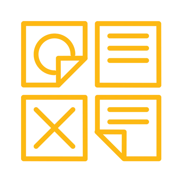 Icon representing marketing activation and campaign planning