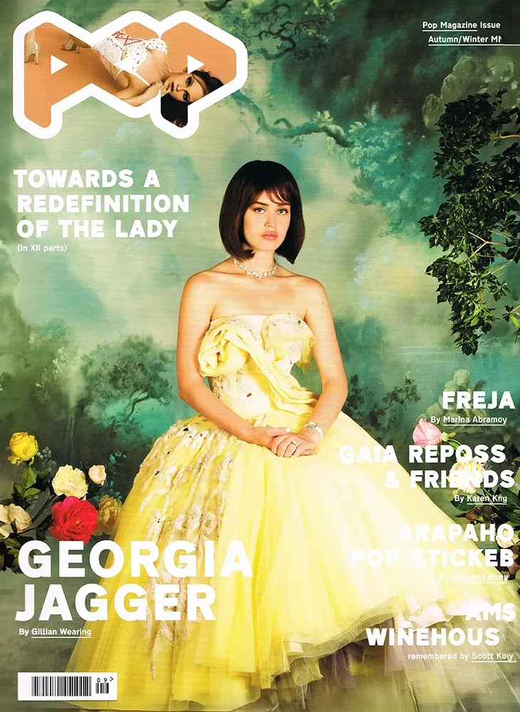 Made by Niki AW11 'String' Pop Magazine cover