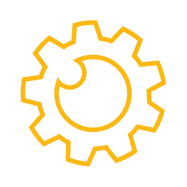 Icon depicting analytics data charts representing marketing performance