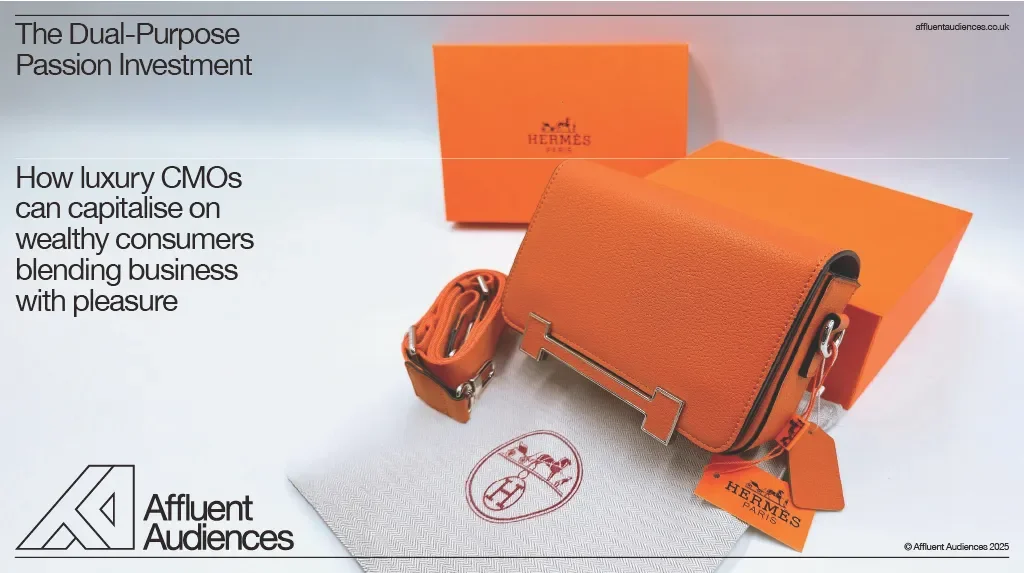 How luxury brands can build equity through investor-consumers — Affluent Audiences whitepaper