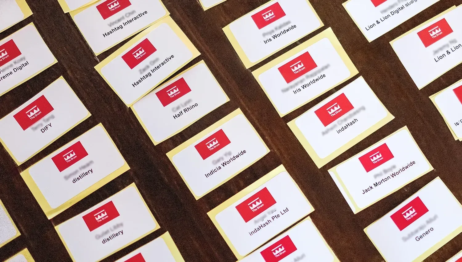 Agency leaders at a Drum Network chapter — social proof marketing through visible peer attendance