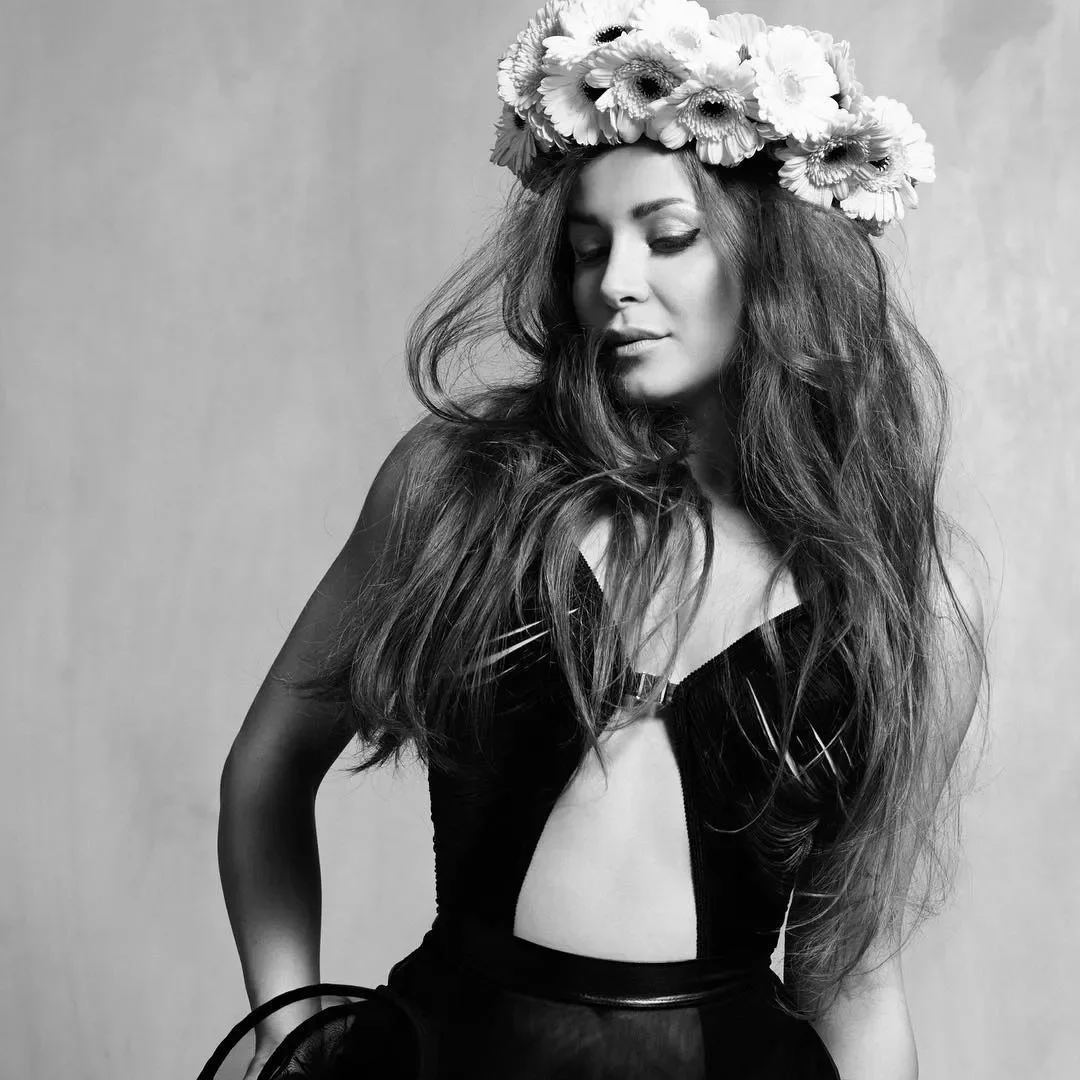 Victoria Koblenko wearing Cascade — unpaid celebrity endorsement of Made by Niki