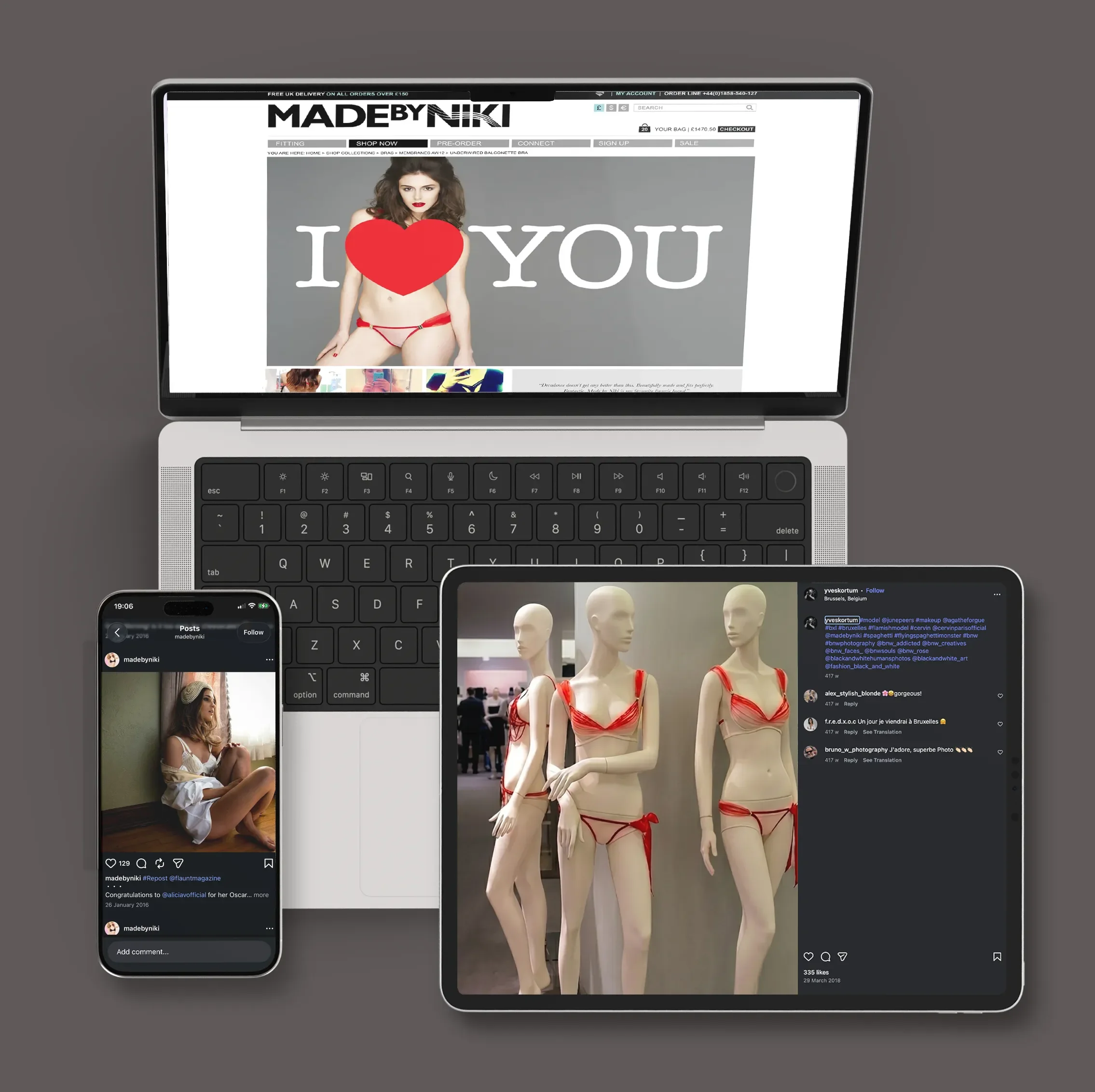 Digital and retail integrated marketing communication assets for Inheritance sell-through