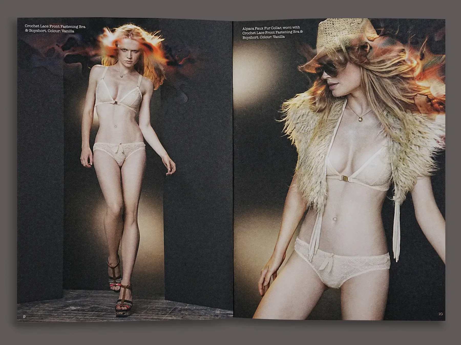 Almost Famous SS14 lookbook page featuring the festival-aesthetic creative direction