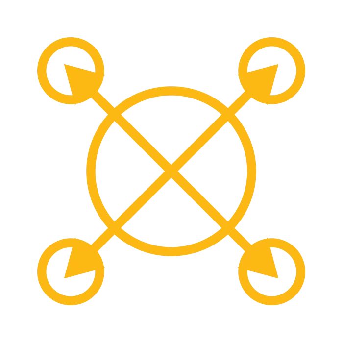 Icon depicting a target representing brand positioning and go-to-market strategy