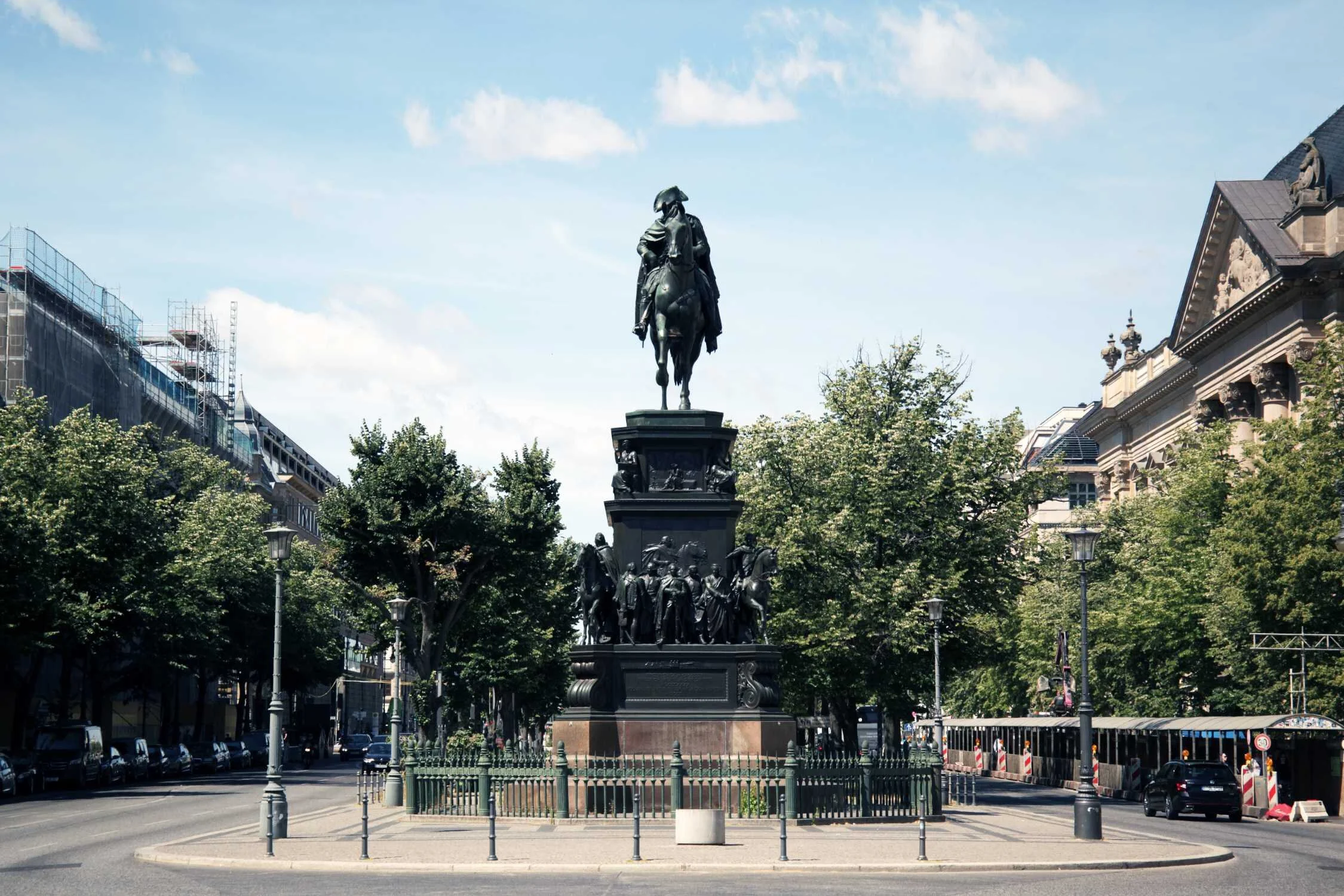 Frederick the Great Statue Warnemuende Cruise Tour Berlin Unter den Linden Shore Excursion Rostock