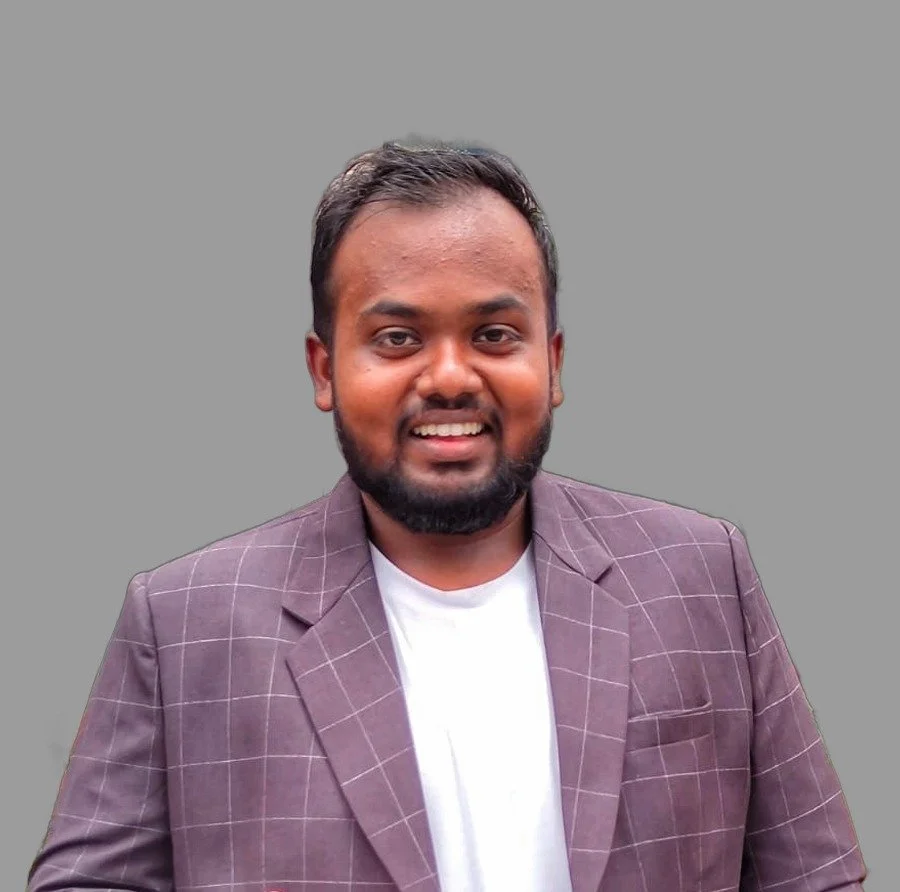 AVIRAJ PULICKAN - TREASURER : - Aviraj is an emerging architect whose ideas grow organically from the rhythms of nature, giving his work a quiet, effortless harmony. His swift rise, marked by notable recognitions, reflects a creative spirit that infu