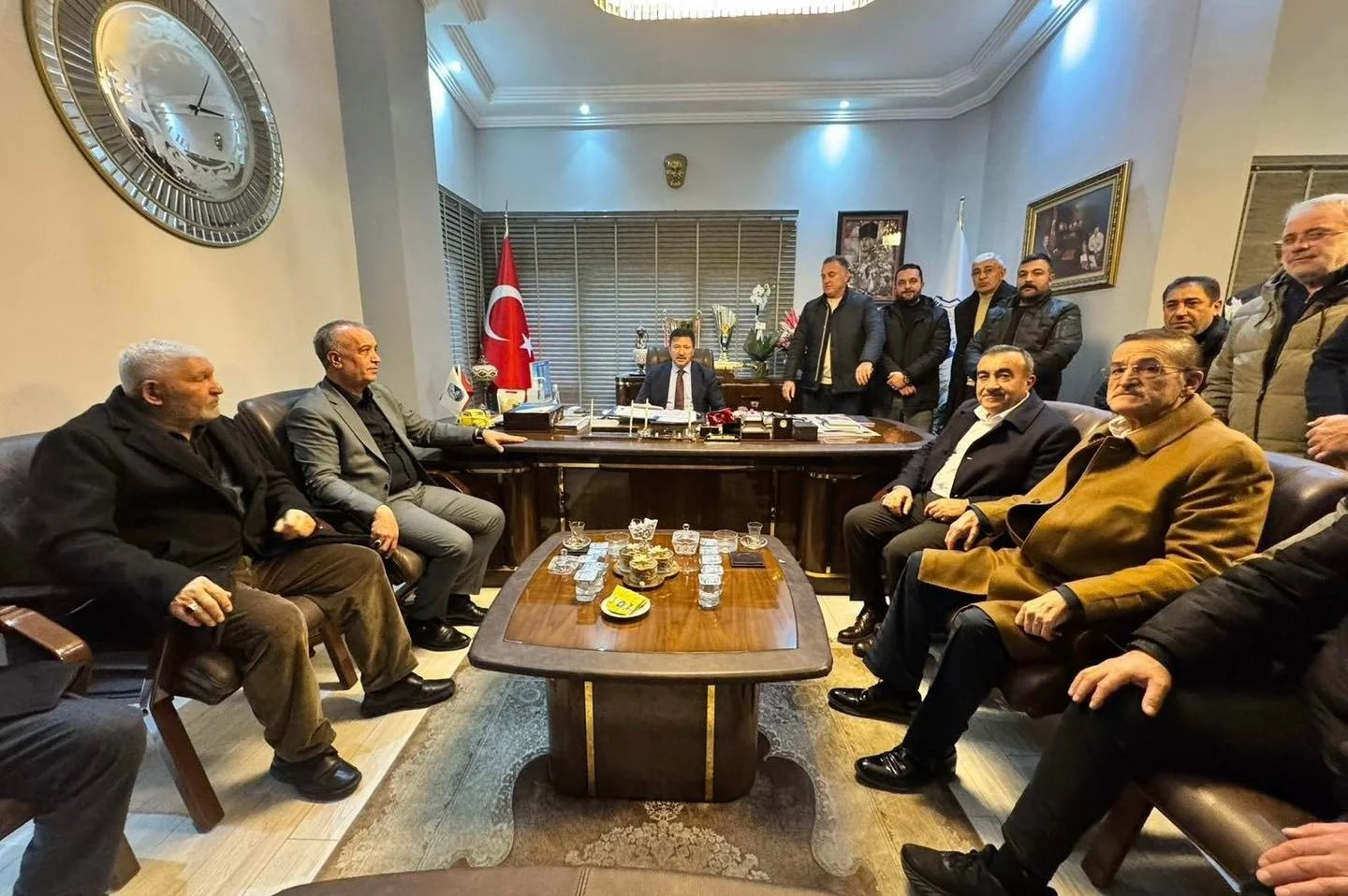 Başkanlarımız, Yöneticilerimiz ve Esnaflarımızdan Odamıza Ziyaret