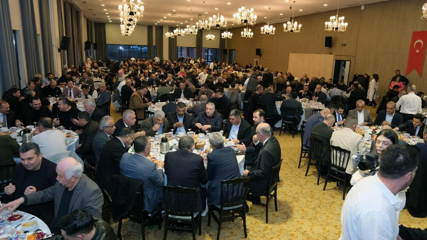 Çankaya Belediyesi’nin ev sahipliğinde düzenlediğimiz iftar programı