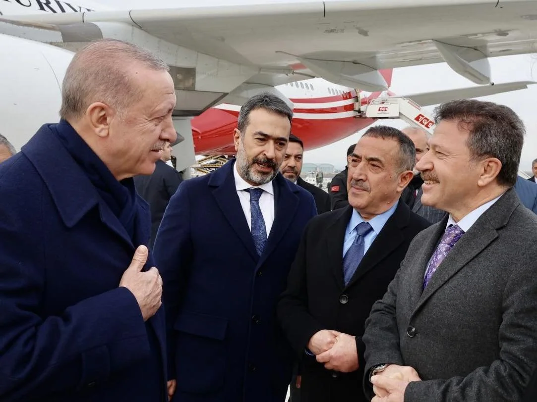 Cumhurbaşkanımız Sayın Recep Tayyip Erdoğan’ı, AK Parti Ankara İl Başkanımız Hakan Han Özcan ile birlikte Esenboğa Havalimanı’nda karşıladık.