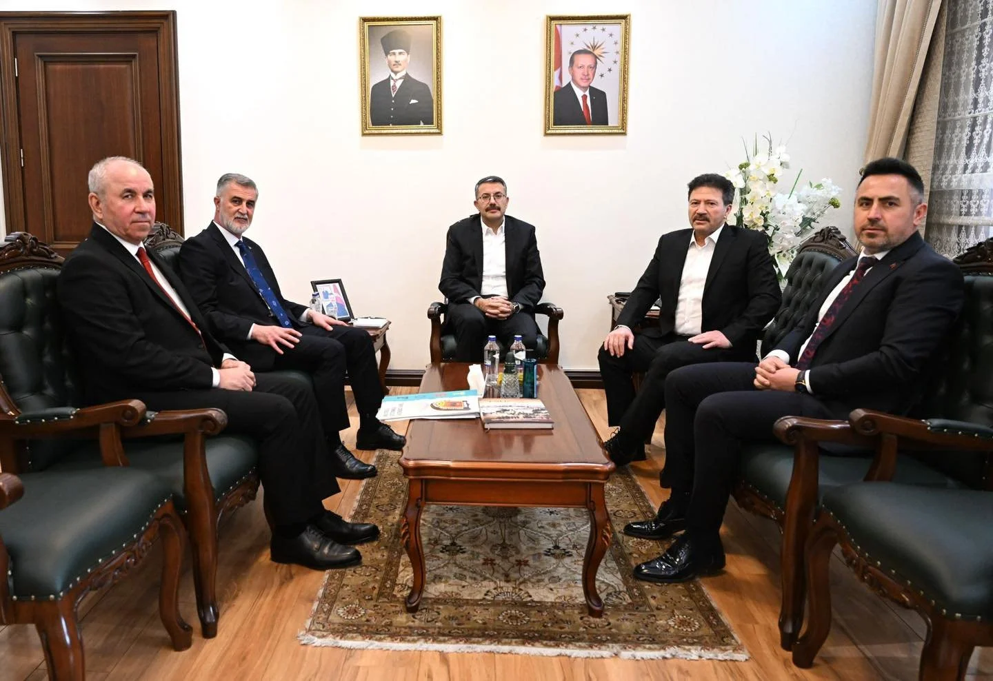 İçişleri Bakan Yardımcımız Sayın Ali Çelik’i ziyaret ettik.